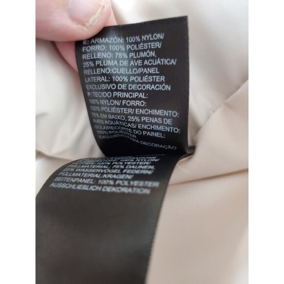 The North Face Women’s 700 Goose Down Fill Puffer White Vest XS Insulated Jacket - Picture 6 of 9